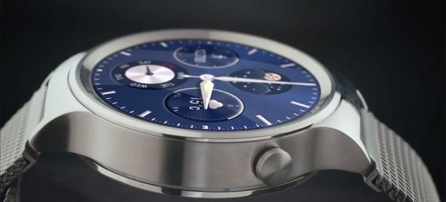 MWC 2015: Huawei Watch e probabil cel mai arătos ceas cu Android Wear aparut până acum