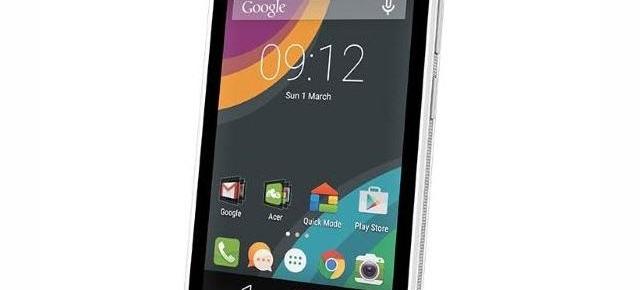 MWC 2015: Acer lansează telefonul Liquid Z220, un model entry level cu preţ sub 100 de euro
