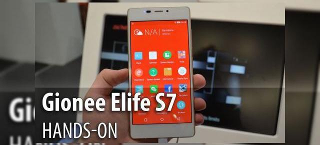 MWC 2015: Gionee Elife S7 hands-on - cel mai subţire telefon prezentat la MWC până acum (Video)