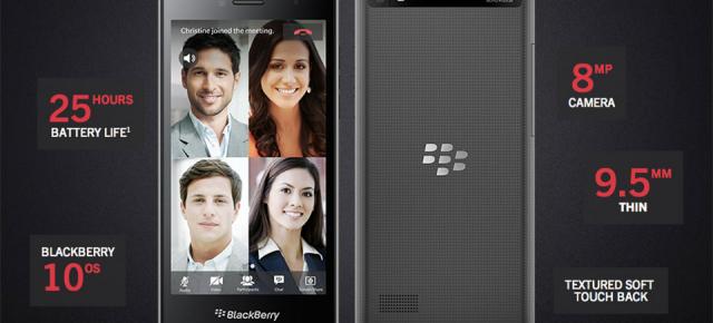 MWC 2015: BlackBerry Leap este un telefon cu preţ accesibil, pentru tinerii profesionişti