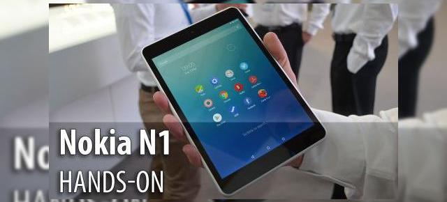 MWC 2015: Nokia N1 hands-on - elful finlandez din metal care imită iPad Mini (Video)