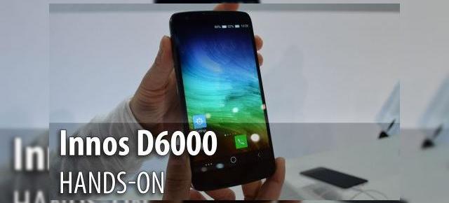 MWC 2015: Innos D6000 hands-on - telefonul cu două baterii de 3000 mAh impresionează prin grosimea rezonabilă (Video)