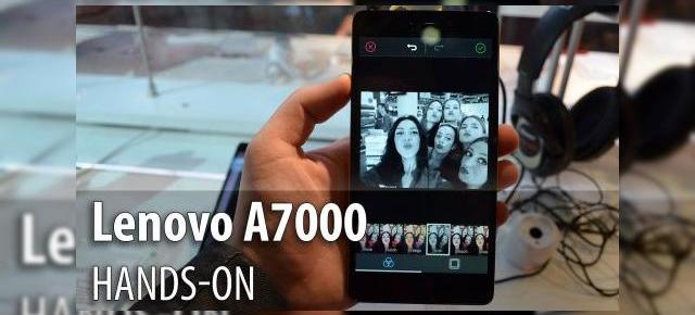 MWC 2015: Lenovo A7000 hands-on - acustică Dolby Atmos soseşte pe mobil, la pachet cu specificaţii midrange (Video)