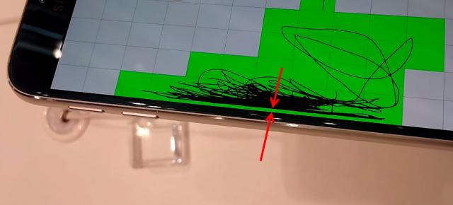 Marginea subțire cu sacrificii se ține! Samsung Galaxy S6 are porțiuni ale ecranului care nu răspund la touch!