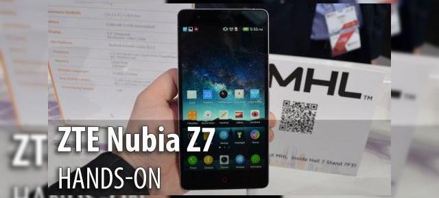 MWC 2015: ZTE Nubia Z7 hands-on - șasiu compact, interfaţă foarte animată (Video)