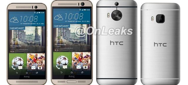 Phablet-ul HTC One M9+ este comparat cu modelul standard într-o imagine postată pe Twitter