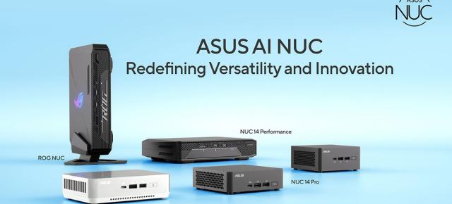 ASUS aduce mini PC-uri AI de ultimă generație cu seria NUC: soluții business, cât și pentru gameri