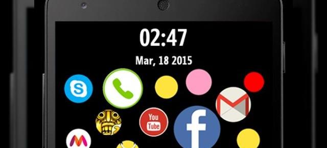 Transformă-ţi lockscreenul şi homescreenul de pe Android în UI de Apple Watch cu launcherul Bubble Screenlock