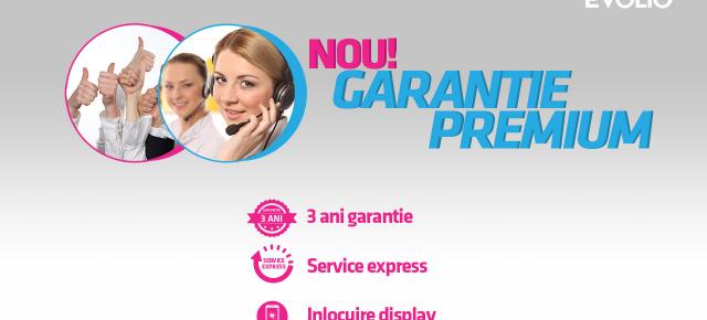 Evolio anunţă lansarea noului serviciu de Garanţie Premium, ce asigură înlocuirea de ecran spart indiferent de cauze