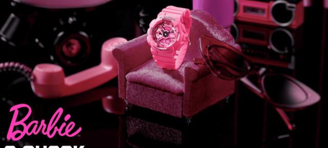 Cel mai masculin ceas din lume primeşte o ediţie roz: Casio G-Shock Barbie a fost anunţat