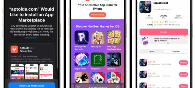 Aptoide aduce Game Store pe iOS în UE; utilizatorii pot instala versiuni mai vechi ale jocurilor
