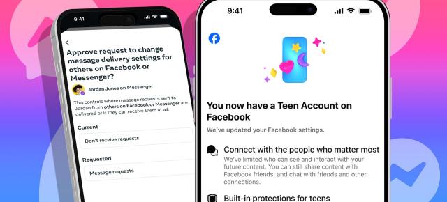Facebook și Messenger primesc setări speciale pentru adolescenți; Limitări automate și control parental