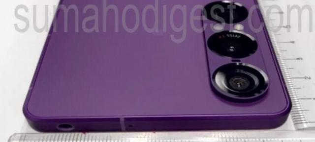 Sony Xperia 1 VII apare în imagini reale; Design familiar, culori noi și senzori Exmor T pe toate camerele