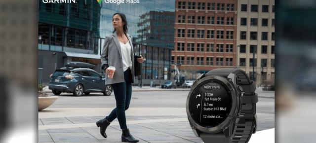 Google Maps ajunge pe smartwatch-urile Garmin și oferă indicații pas cu pas, direct la încheietură