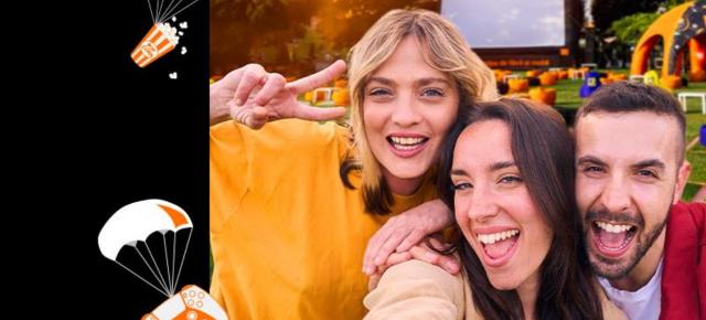 Orange Weekends 2025 aduce cinema 360 și competiții EAFC25 în cinci orașe; biletul rămâne 7 lei
