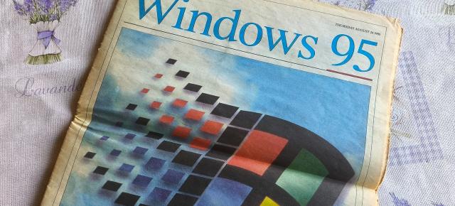 Windows 95 împlinește 30 de ani; sistemul de operare care a schimbat calculatoarele pentru totdeauna