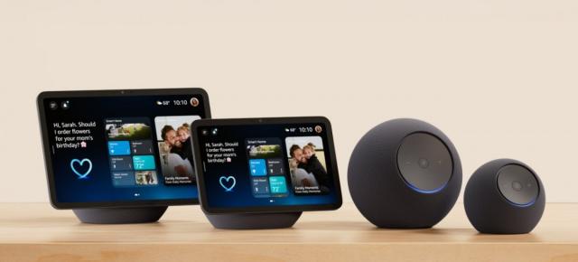 Amazon lansează Echo Dot Max și noile Echo Studio și Echo Show; Boxe smart cu AI mai rapid și sunet îmbunătățit