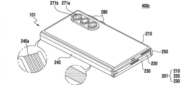 Samsung Galaxy Z TriFold apare în brevete proaspete, dotat cu 3 baterii şi ecran generos
