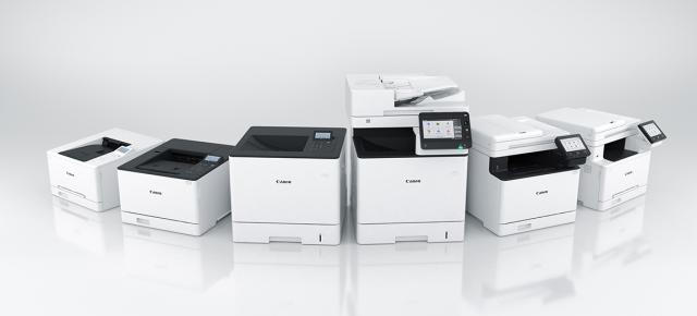 Canon lansează șase imprimante i-SENSYS noi pentru birouri mici și lucrul de acasă; accent pe securitate și instalare rapidă