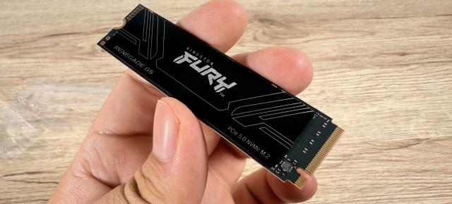 Nu-ți ajunge stocarea? Kingston are de astăzi un SSD de 8 TB - FURY Renegade G5 PCIe 5.0 NVMe M.2 2280