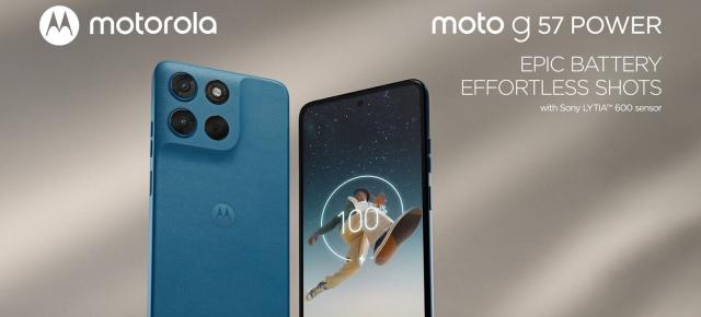 Motorola moto g57 Power lansat oficial! Battery Phone de 7000 mAh la doar 250 de euro