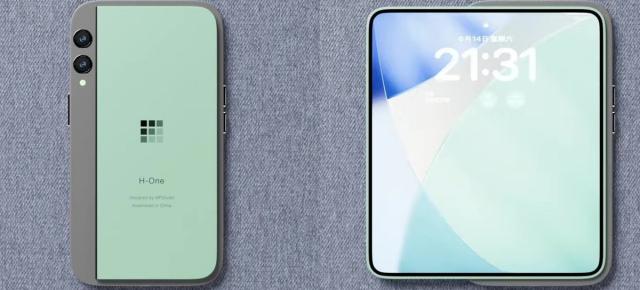 Concept inedit de iPhone Fold: Ecranul pliabil e integrat pe spate (Video)