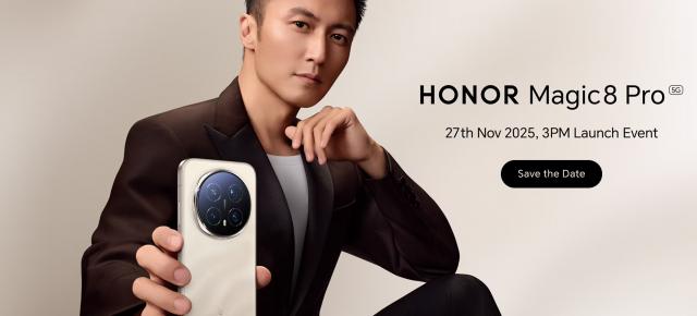 HONOR Magic8 Pro debutează global pe 27 noiembrie; cameră Insta360 cadou la precomandă