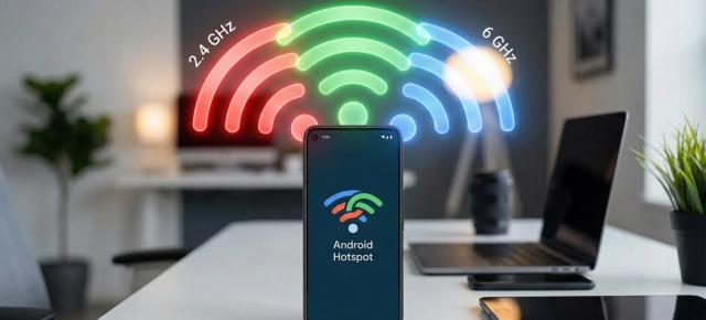 Telefoanele Android primesc hotspot dual-band cu 6 GHz; viteză maximă pentru dispozitivele compatibile