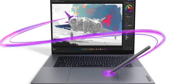 CES 2026: Lenovo Yoga Pro 9i Aura Edition vine cu RTX 5070 și touchpad pe care poți desena; Design nou și hardware serios pentru creatori