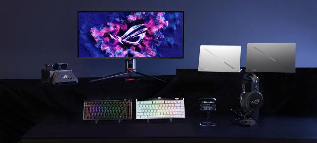 CES 2026: ASUS lansează periferice de generație nouă - Căsti ROG Kithara, model in-ear Cetra și tastatura Falchion Ace 75 HE