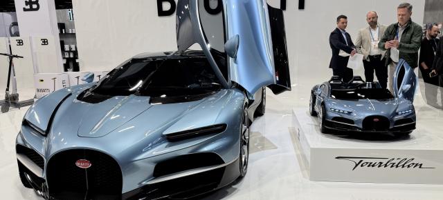 Bugatti Tourbillon pentru copii!? Ce trăznaie am văzut la CES 2026