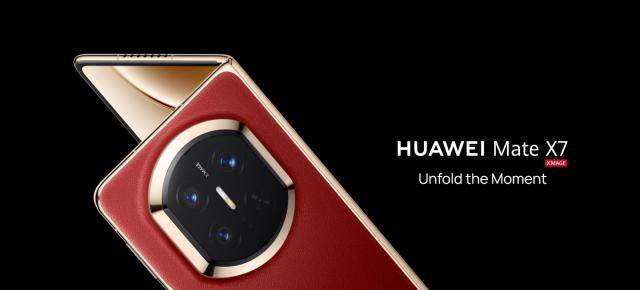 Huawei Mate X7 se vinde în România: primul telefon cu cameră LOFIC de la noi şi ce oferte primiţi la debut