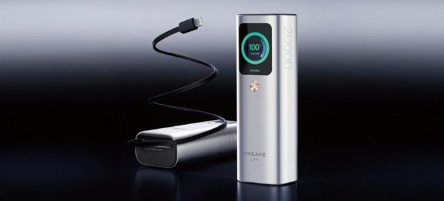 Dreame continuă diversificarea portofoliului și lansează un power bank cu display și încărcare la 165W