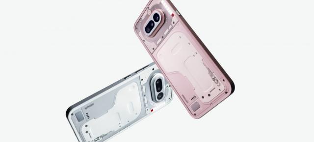 Roz bombon pentru Nothing Phone (4a) în cele mai noi teasere; Vedem Glyph Bar mai clar