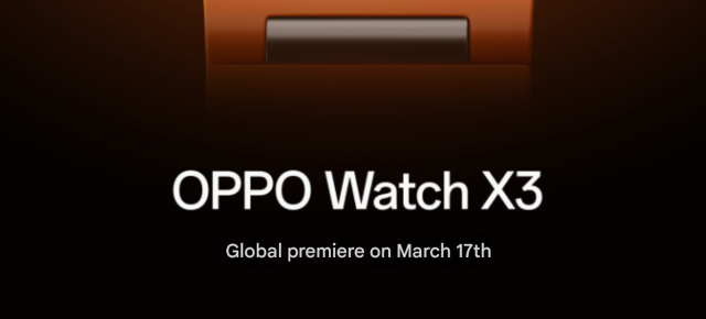 OPPO Watch X3 a primit un teaser, care dezvăluie culorile şi data de lansare