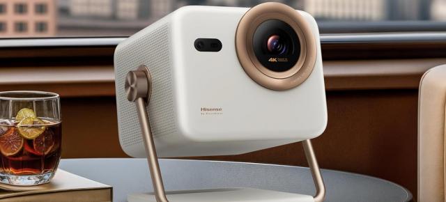 La fix pentru meciurile de la Mondial, Hisense lansează M2SE Pro, cel mai mic şi uşor mini proiector 4K (Laser)