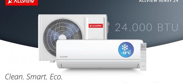 Allview lansează un nou aparat de aer condiționat în întâmpinarea verii, modelul Sensy 24 cu 24000 BTU  