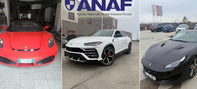 Platforma eLicitatiiANAF a fost lansată oficial! Ferrari de 130.000 euro și Lamborghini Urus listate acum online, alături de case, apartamente, terenuri, bijuterii de lux