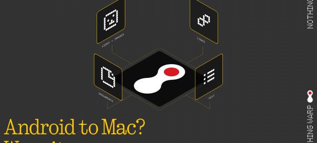 O alternativă la AirDrop? Nothing lansează Warp pentru Android, Windows și macOS