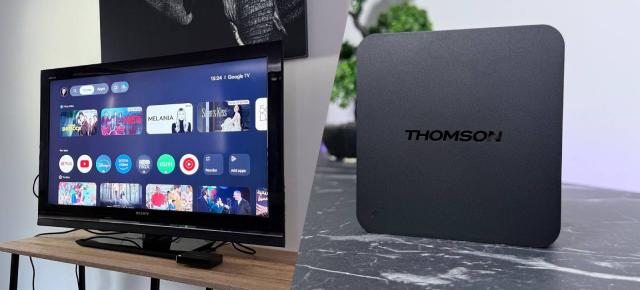 Prezentare Thomson Streaming Box 245 (4K): Upgrade serios pentru smart TV-ul din sufrageria ta, cu Google TV și conectivitate completă