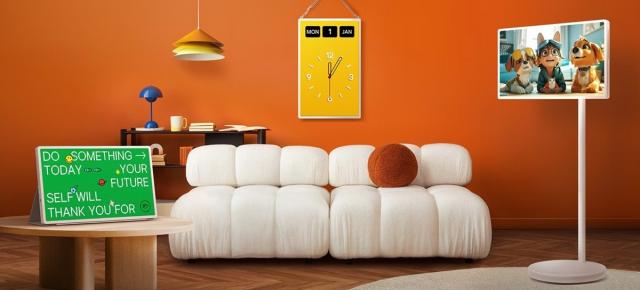 Televizor sau gadget de lifestyle pe roți? LG StanbyME 2 Max combină ecran tactil UHD, baterie și difuzoare 11.1.2 într-un format neobișnuit