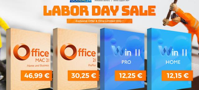 De 1 mai și buzunarul tău ia vacanță! GoDeal24 are oferte speciale pentru Office și Windows de Ziua Muncii
