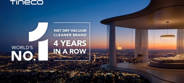 Tineco rămâne lider global pe nișa aspiratoarelor wet & dry; Patru ani consecutivi în top, cu peste 24 de milioane de utilizatori la nivel global
