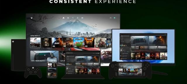 Xbox pregătește un nou UI; Microsoft vrea o experiență mai coerentă pe toate dispozitivele