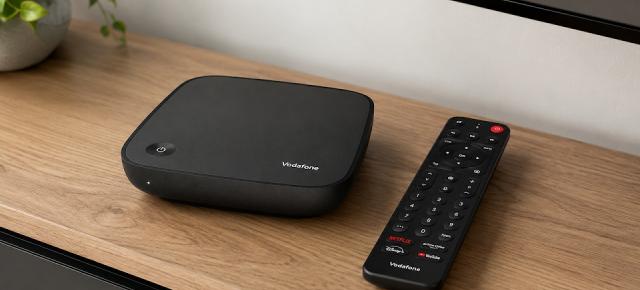 Vodafone ar putea aduce în România Vodafone TV 4 Hybrid - noul mediabox 4K cu Android TV și streaming integrat