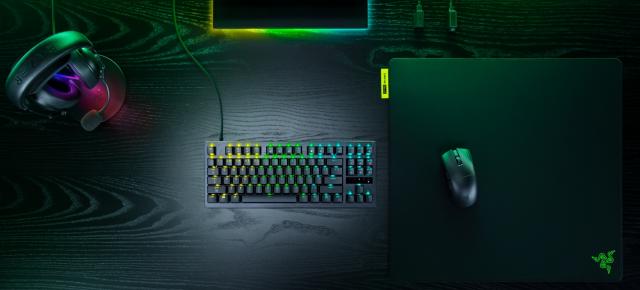 RAZER anunță Huntsman V3 Tenkeyless 8KHz, tastatura esports cu switch-uri optice analogice, HyperPolling 8000Hz