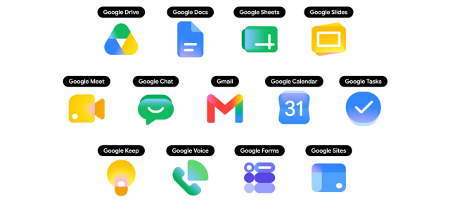 Google a început lansarea noilor pictorgrame gradient pentru aplicațiile proprii de pe Android, iOS și web