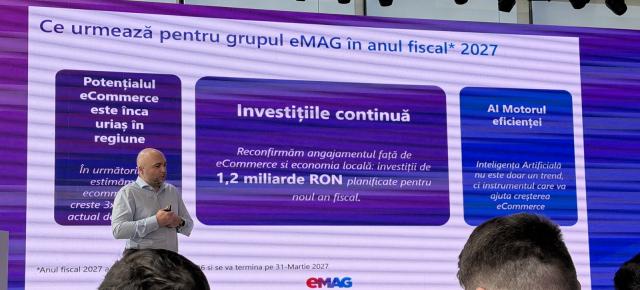 eMAG a vândut mai puţine TV-uri şi electrocasnice în ultimul an, dar tot a ieşit pe plus; Care e secretul?