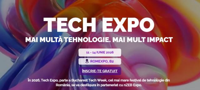 BUCHAREST TECH WEEK are loc în perioada 11-14 iunie! 4 zile pline de mașini electrice, test drive-uri, tehnologie, roboți și aspiratoare 