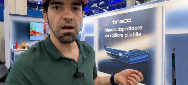 Tineco a adus aspiratoare pliabile și modele cu abur la Tech Expo; Le-am văzut la lucru la Romexpo